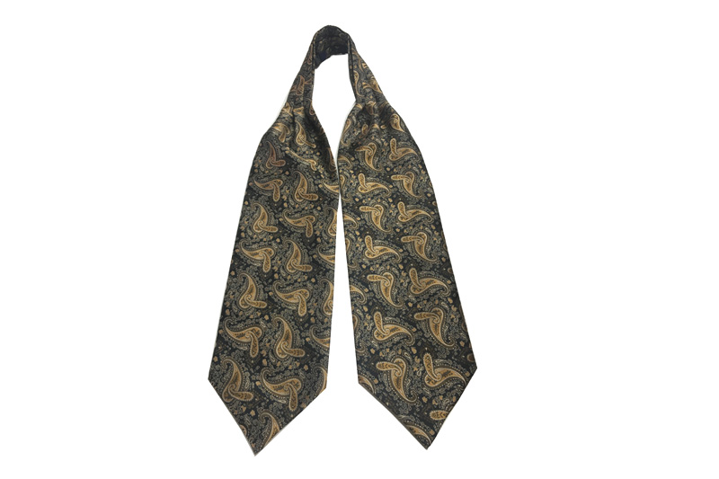 EXASCOT21002 Cashew Nut Green Ceremony Dinner Tie