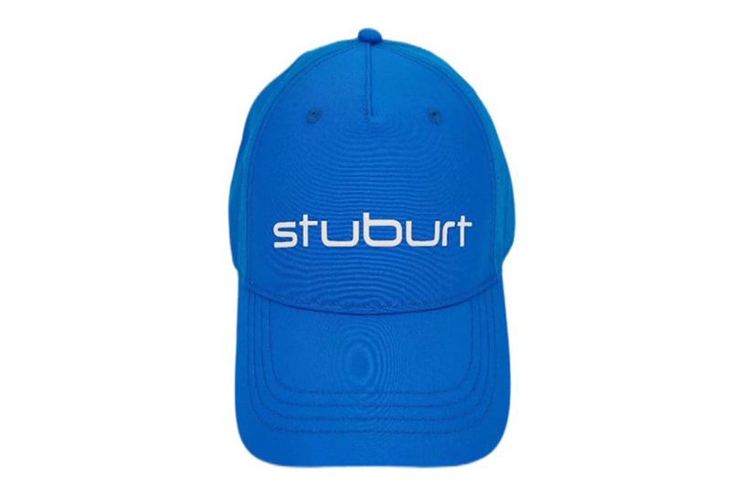 EXCAP22007 Blue Cobalt Polyester Water Proof Golf Cap