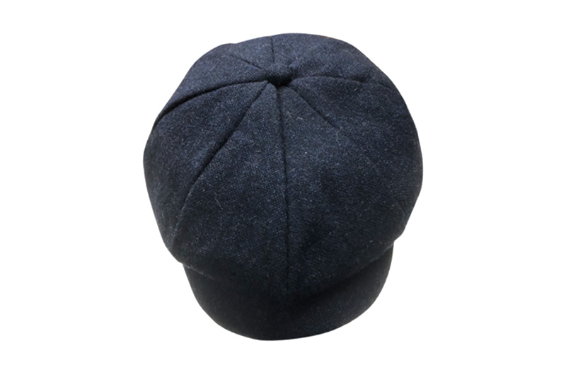 EXCAP21002 Navy Polyester Fashion 8 Pannel Cap