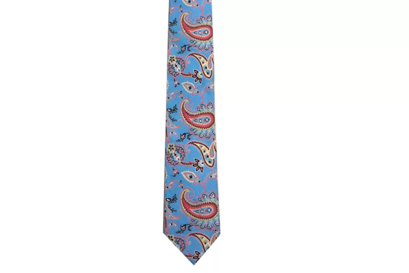 EXTIE21014 Paisley Linen Fashion Neckties