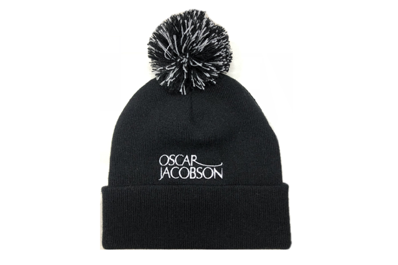 EXBE21004 Acylie Black Classical Fashion Knit Beanie