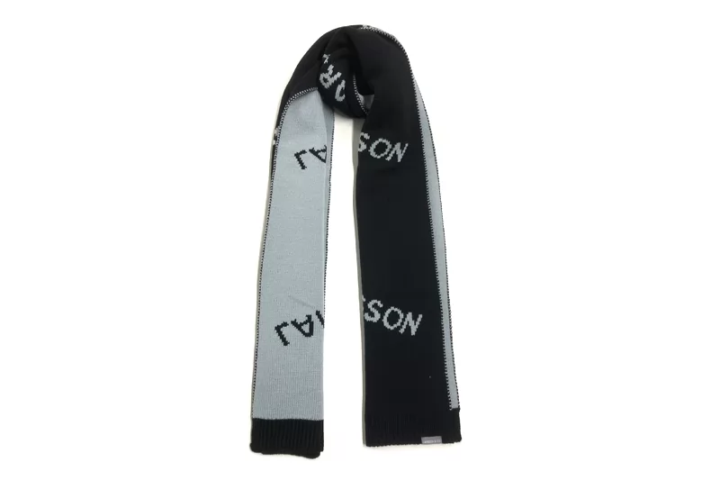 EXJS23005 Black Acrylic Fashion Jacquard Scarf