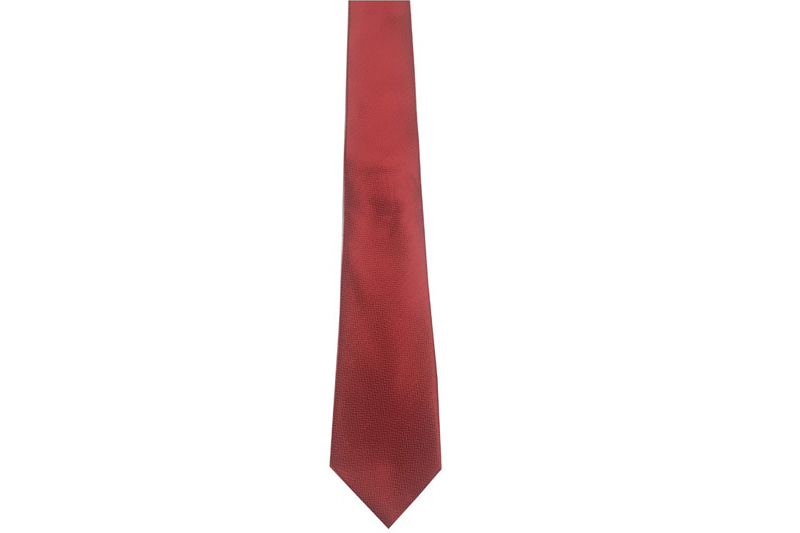 EXTIE21012 Red Polyester Classical Wedding Tie